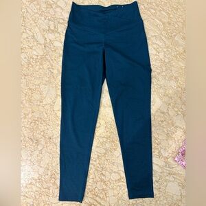 JENNI On Repeat Crossover Dark Teal Full-Length Legging, Created for Macy's Med